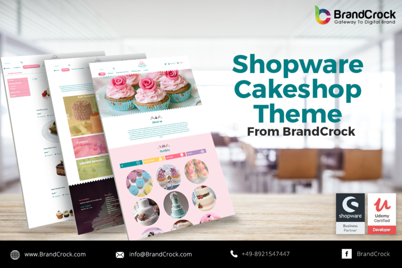 Cakeshop installable Demo Theme from BrandCrock