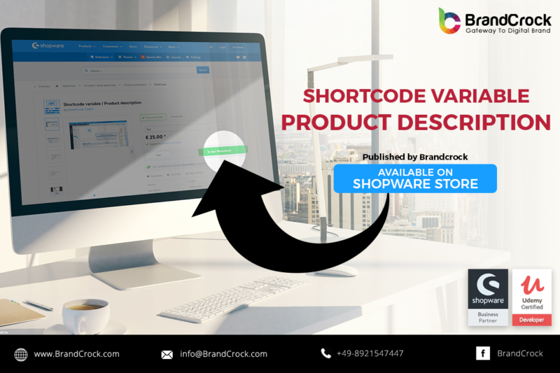Shortcode variable I Product