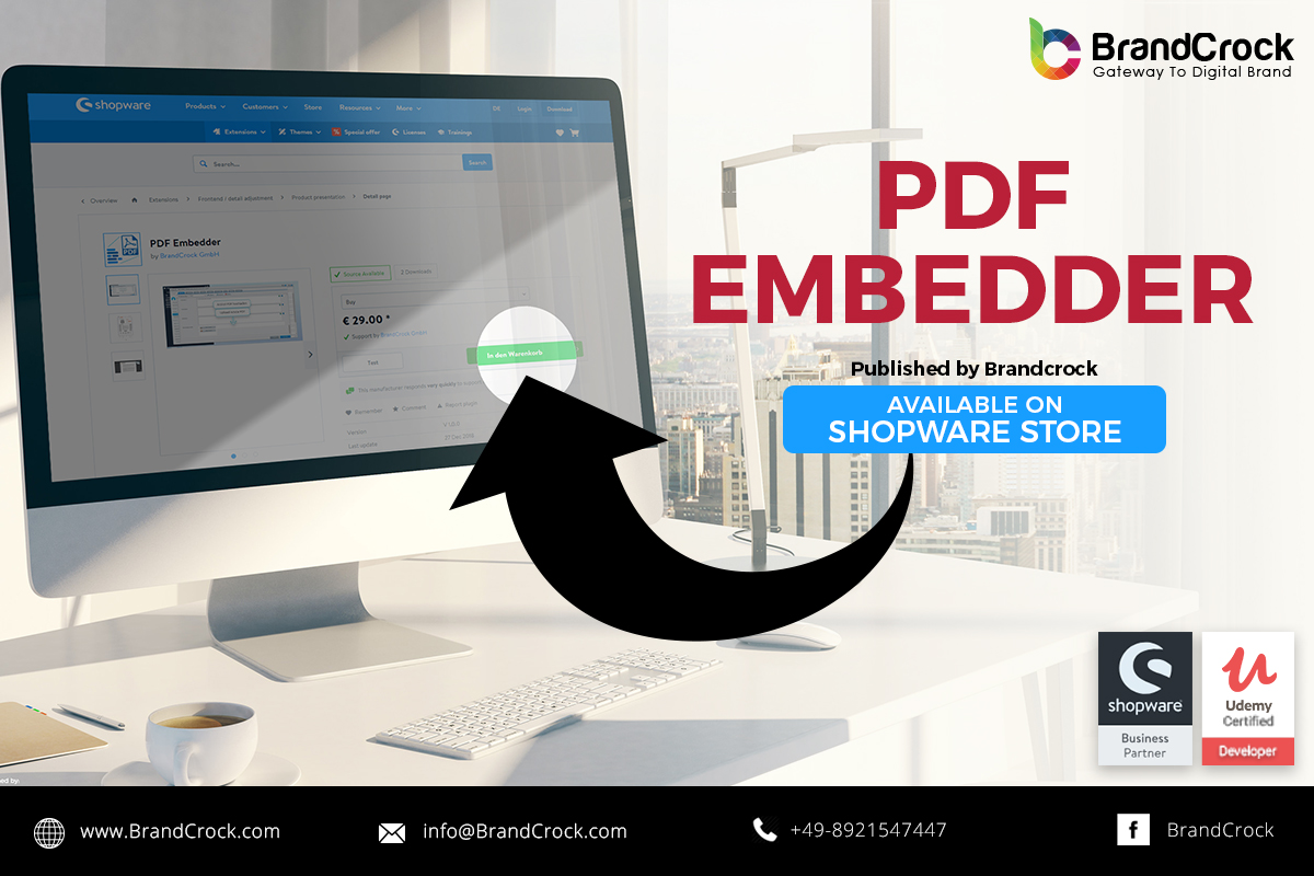 Shopware-Plugin PDF Embedder TAB mit reaktionsschneller