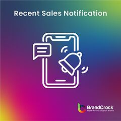 Recent sales notification