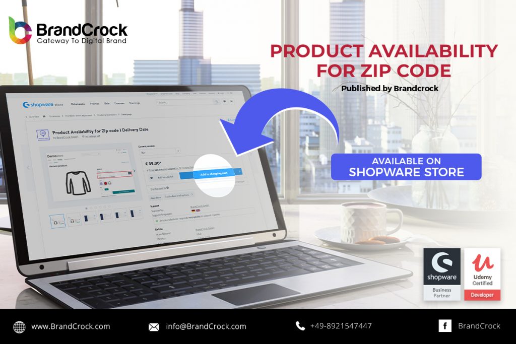 Product Availability for Zip code