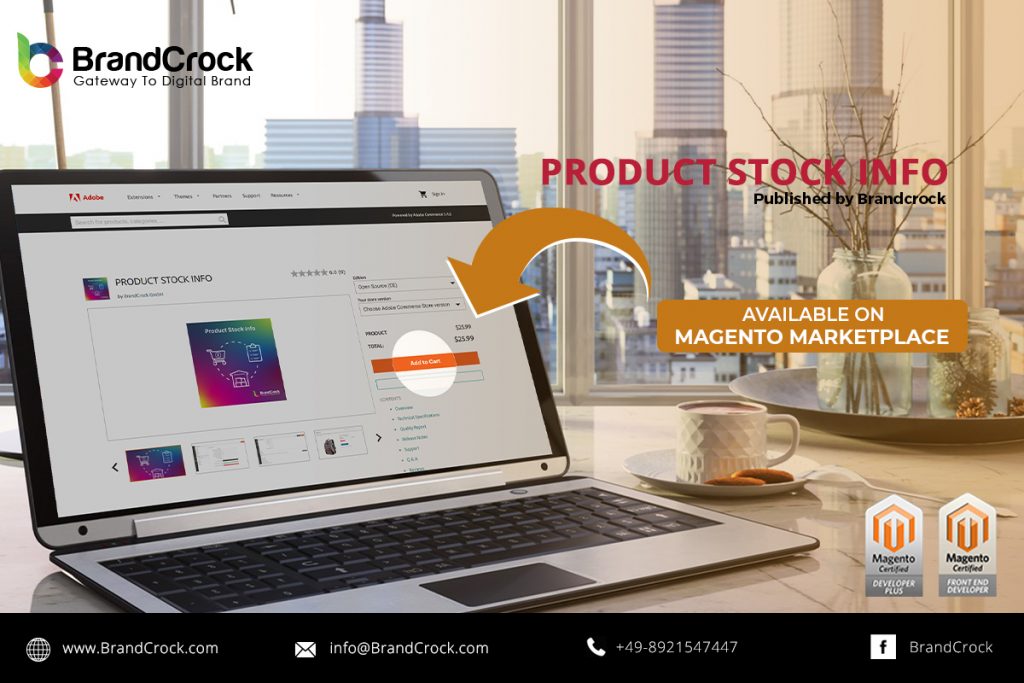 Magento Product Stock Info Plugin