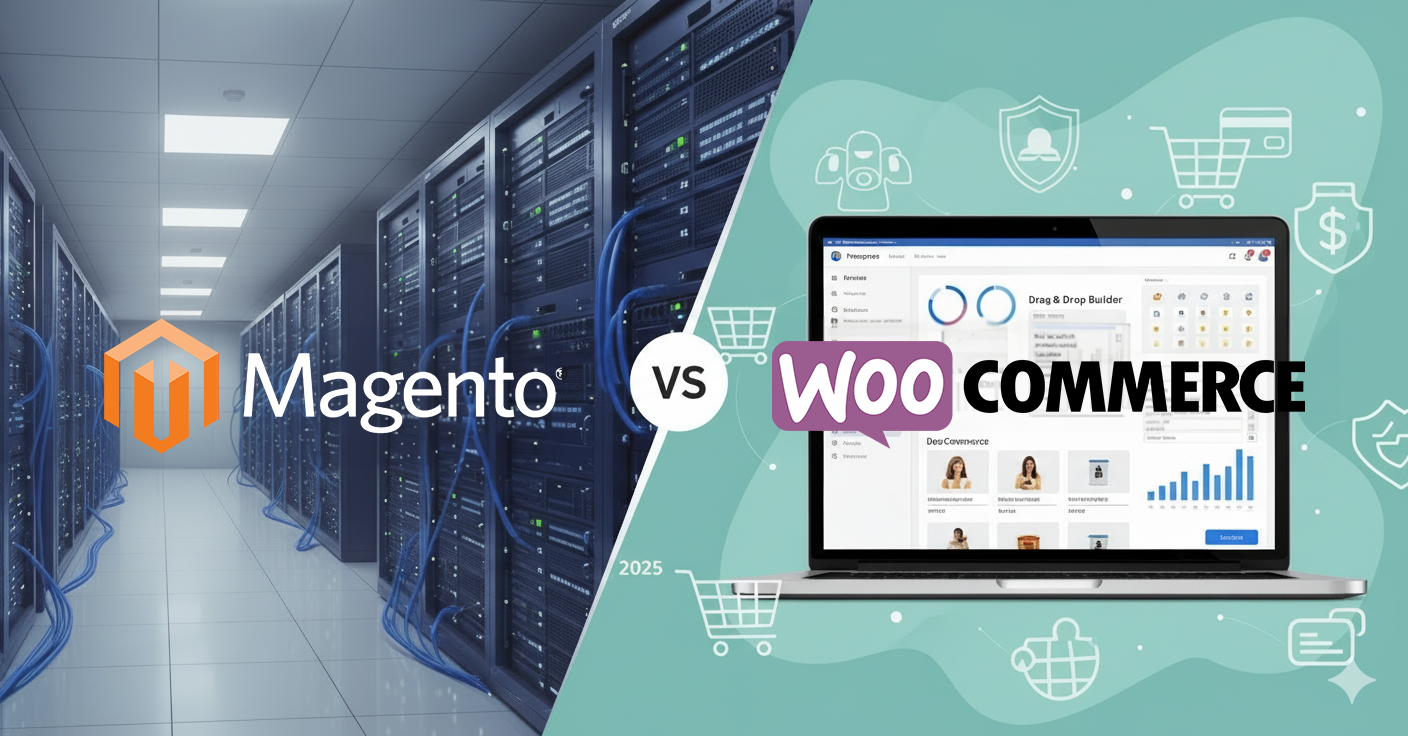 Magento vs WooCommerce (2025) – Features, Pricing, Pros & Cons Compared